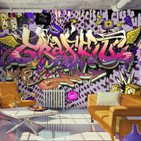 Fotobehang - Hey You - Graffiti