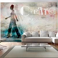 Fotobehang - Create yourself , multi kleur