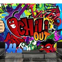 Fotobehang - Chili out - Graffiti