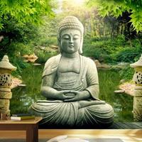 Fotobehang - De tuin van Boeddha