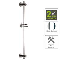 Boss&wessing BWS Glijstang Rond Met Wateruitgang 66cm Chroom