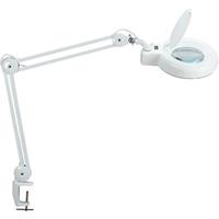 MAUL LED burolamp Viso met loep en met klem