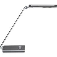 Maul bureaulamp MAULpure, LED-lamp, zilverkleurig