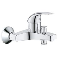 Grohe Start Curve badkraan m. omstel m. koppelingen HOH=15cm chroom 23768000