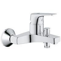 Grohe Start Flow badkraan m. omstel m. koppelingen HOH=15cm chroom 23772000