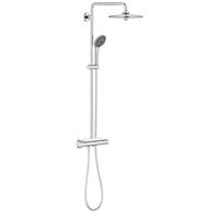 GROHE douchekolom Thermostatische klep Vitulio Joy 260, 50% Besparende water en energie, douche 3 jets, 26403001