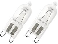 Eco-halogeen-lamp G9 48 W Stiftfitting Warm-wit Dimbaar OSRAM 2 stuks