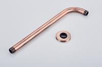 saniclear Copper douchearm voor wandmontage 35cm geborsteld koper