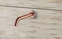 saniclear Copper baduitloop geborsteld koper