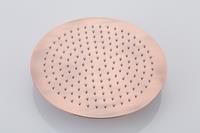 saniclear Copper hoofddouche 30cm extra dun geborsteld koper