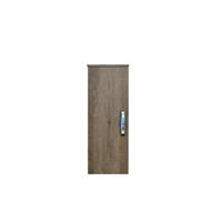 sanicare Kolomkast  Q9/Q10/Q11 Soft-Close Deur Chromen Greep 90x33,5x32 cm Truffel
