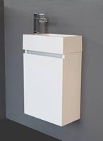 Lambinidesigns Trendline fonteinkast rechtsdraaiend wit
