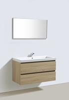 Lambinidesigns Trend Line badkamermeubel light wood 80cm