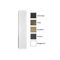 sanicare Kolomkast  Q1/Q12/Q17 Soft-Close Deur Chromen Greep 160x33,5x32 cm Grey-Wood