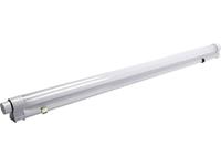 LED-onderbouwlamp met bewegingsmelder werkt op het lichtnet 12 W Warm-wit Wit Müller-Licht 20100328