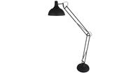 Lightning XXL Office Vloerlamp Zwart