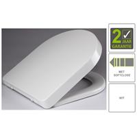 Boss&wessing BWS Closetzitting DeeLine QuickRelease Softclose Met Deksel Wit