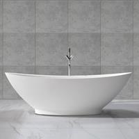 Aqua Splash Vrijstaand Bad Solid Surface 186X82X59 cm 