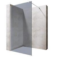 Sanigoods Smokey 80x200cm rookglas douchewand 8mm antikalk