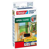 tesa Fliegengitter für Fenster OPEN/CLOSE, 1,30 m x 1,5 m