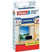 Tesa Insect Stop Fliegengitter für Fenster 130cm x 130cm Anthrazit - GLOBAL HEADQUARTERS - TESA SE