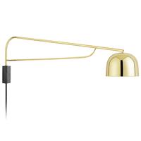 Normann Copenhagen Grant Wall Lamp Wandlamp 111 cm - Messing