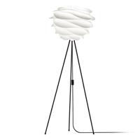 VITA lampen Carmina Wit - Ø 48 cm - Vloerlamp - Vloer tripod zwart