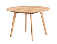 Nordiq Yumi dining table - Ronde eettafel - Eikenhout - Ø115 x H74 cm