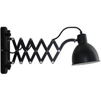 brilliant Sandra Wandleuchte E14 40W LED Schwarz (matt)