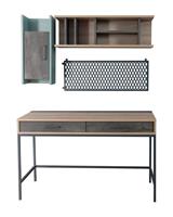 Rocky Iron Bureau met Wandkasten