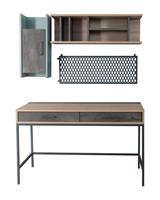 Rocky Iron Bureau met Wandkasten