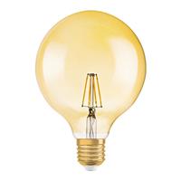 Vintage 1906 LED E27 Globe 6.5W 824 Goud Dimbaar - Vervangt 50W