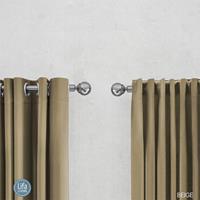 Lifa Living gordijnen Ringen - Beige