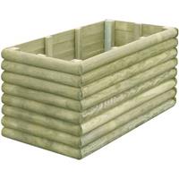 VidaXL Plantenbak 106x56x48 cm FSC geïmpregneerd grenenhout