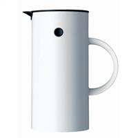 STELTON A/S Stelton EM Kaffeezubereiter für 8 Tassen, weiss, Isolierkanne, Ø10,5 cm Höhe 21 cm, 811