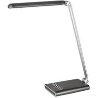 Bureaulamp LED antraciet/zilver 0,5 watt 12 LEDS 230 volt