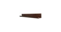 One World Interiors Factory Wandplank Hout Bruin - 75 x 8 cm