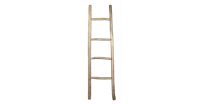 Decoratieve ladder - teak