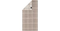 Cawö - Luxury Home Two-Tone Grafik 604 - Farbe: sand - 33 Duschtuch 80x150 cm