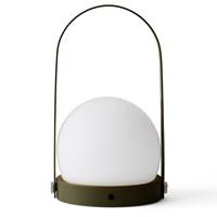 Audo Copenhagen Carrie tafellamp LED oplaadbaar Olive