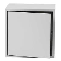 Muuto Stacked 2.0 Regalmodul mit Tür Hellgrau
