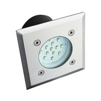 LED Grondspot Vierkant 0,7 Watt - IP66 - 6000K