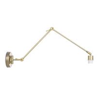 Home Sweet Home wandlamp Shift goud 60W