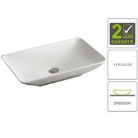 Boss&wessing BWS Waskom Inanna 58x36x11.5cm Keramiek Wit