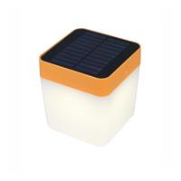 Lutec tafellamp solar Cube oranje 1W