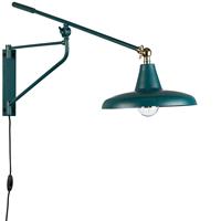 Dutchbone Wandlamp Hector Teal 30 x 26 x 93