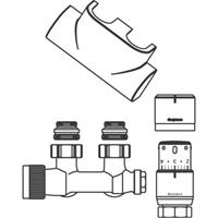 Oventrop Gmbh&co.kg - Oventrop Anschlussset Multiblock T Eck, weiß, Multiblock T/Uni SH - OVENTROP GMBH & CO. KG