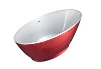 Best Design Vrijstaand Bad Color-Redpool 178x78x61cm