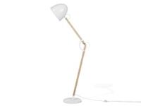 Beliani HETTON Staande lamp Wit Metaal