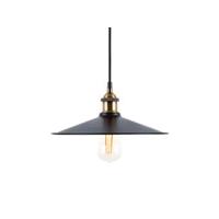 Beliani Hanglamp zwart/messing SWIFT L